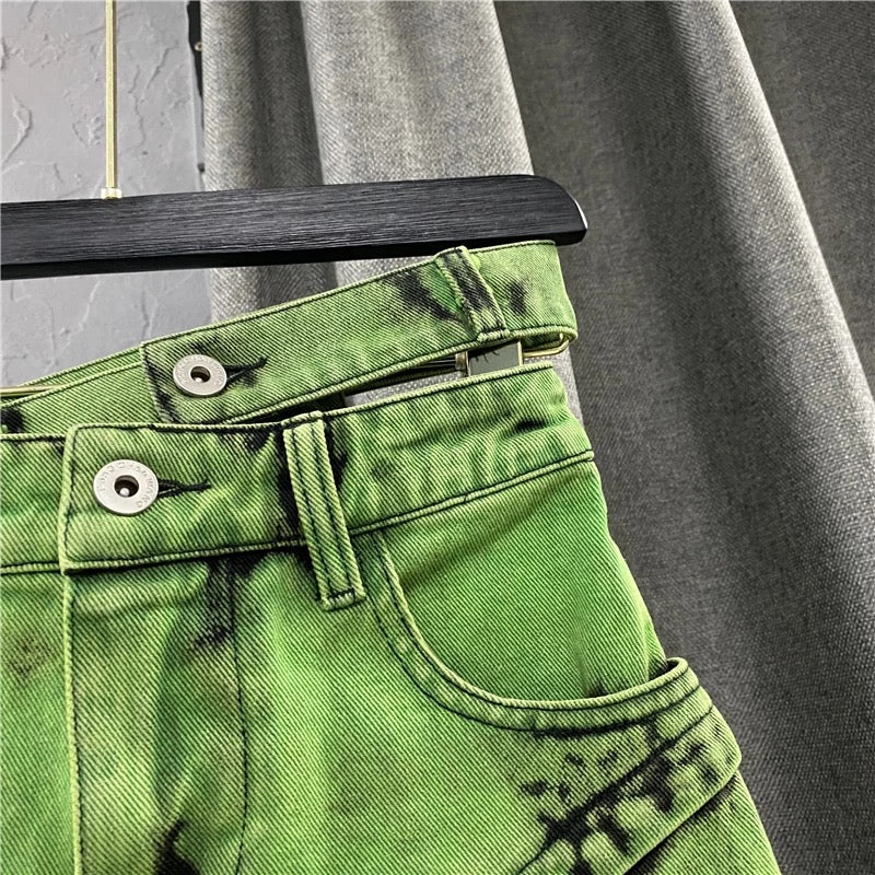 Poison Ivy Denim Skirt