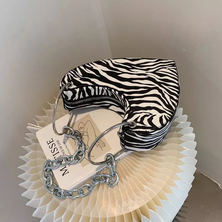 Zebra Print Handbag