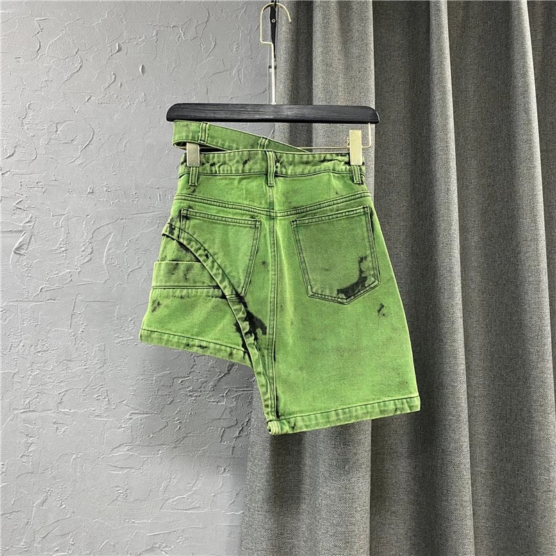 Poison Ivy Denim Skirt