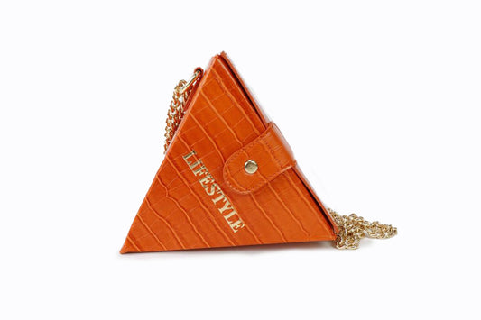 PYRAMID BAG- CHANNEL ORANGE