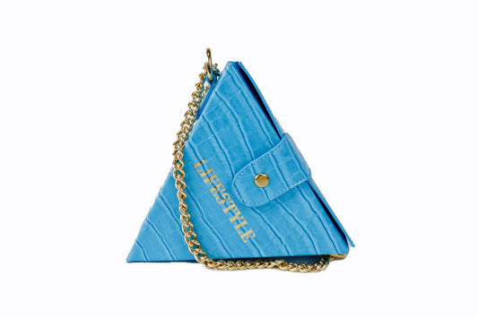 PYRAMID BAG- BLUE