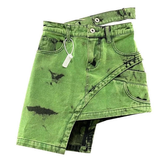 Poison Ivy Denim Skirt
